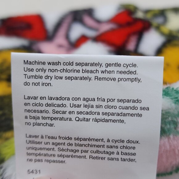 The Grinch Dr. Seuss Christmas Soft Plush Throw Blanket 50x70 Inches Candy Cane - Picture 9 of 10